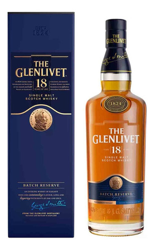 Whisky The Glenlivet 18 Años Batch Reserve 750ml