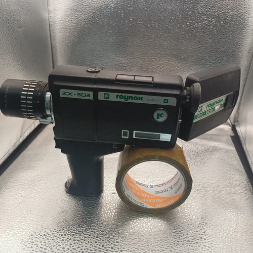 Camera Analógica Super 8 Raynox Zx-303 2 Pilhas Aa | Parcelamento