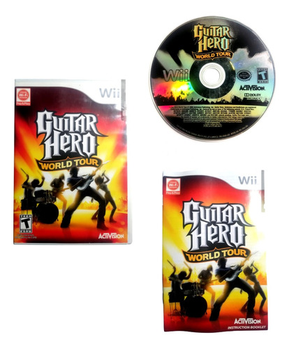 Guitar Hero World Tour Nintendo Wii (Reacondicionado)
