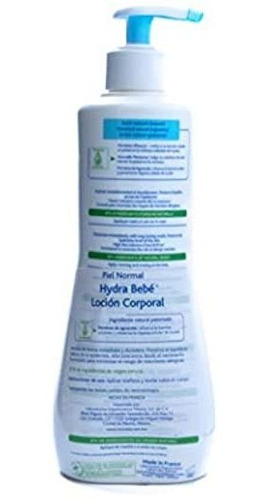 Mustela Hydra Bebé Loción Corporal 500ml Protege Su Piel