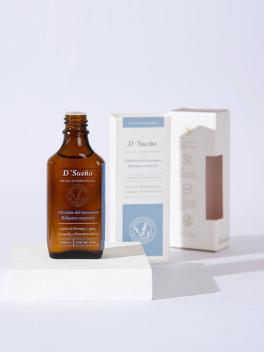 D Sueño Bálsamo Corporal Chemisette Combate Insomnio 50ml Naranja, Lavanda, Ciprés