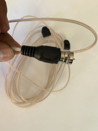 Antena Fm Dipolo Interior 75 Ohm Con Conector Macho Coaxial (Usado)