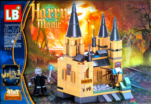 Bloques Para Armar Harry Magic Magician Packx4 Lb 9117 981pz 981 Harry Magic Magician
