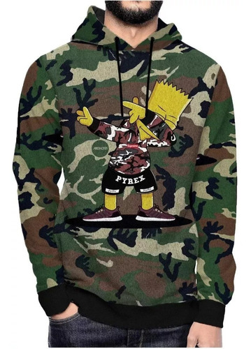 casaco supreme camuflado