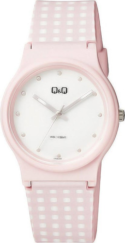 Reloj Mujer Q&q Vp46j058y Color de la correa Rosa/Blanco - VP46J058Y