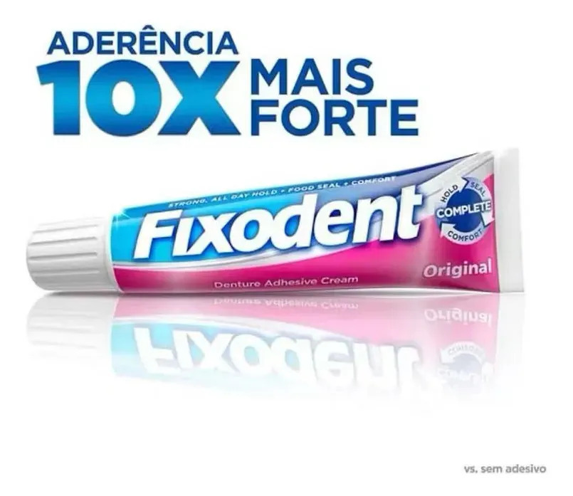 Adesivo dental Fixodent 68 g