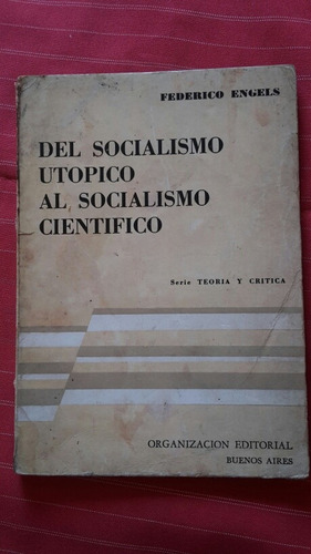 Del Socialismo Utópico Al Socialismo Científico, Federico En