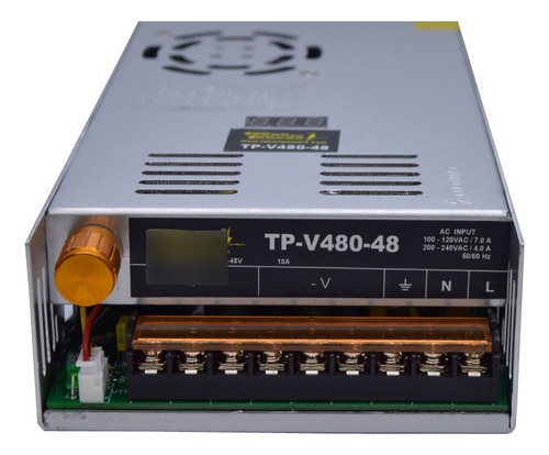 Fuente Variable 0-48vcd Con Display Tekno Powers Tp-v480-48