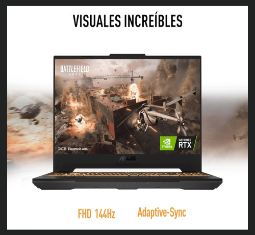 Asus Tuf F15 Gamer Negro (Usado)