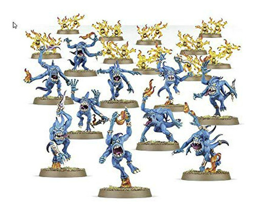 Warhammer Age Of Sigmar: Horrores Azules Y Hornos De Azufre.