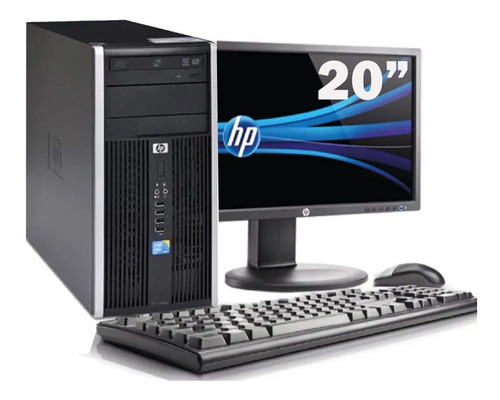 Imagem 1 de 6 de Pc Cpu Hp 6000 C2d E8200 4gb Hd320gb + Monitor