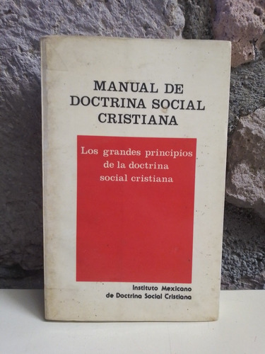 Manual De Doctrina Social Cristiana