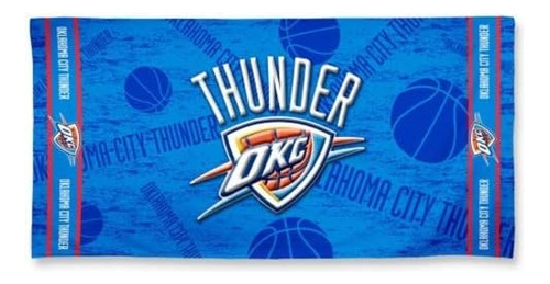 Nba Oklahoma City Thunder - Toalla De Playa De 30 X 60 Pulga