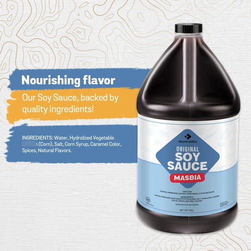 Salsa De Soja Original A Granel 3.78 Litros Certificado Kosh