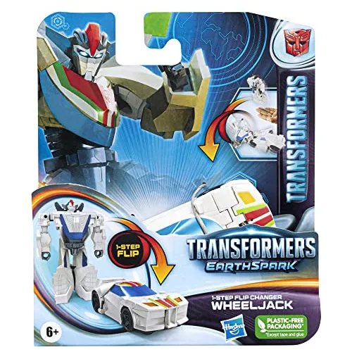 Figura Acción Transformers Earthspark Wheeljack