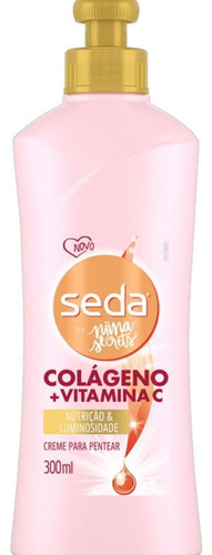 Seda Creme Para Pentear Colágeno E Vitamina C 300ml