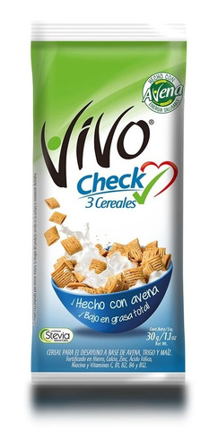 Vivo Cereal Check Pack 7 Unidades  30 Gr
