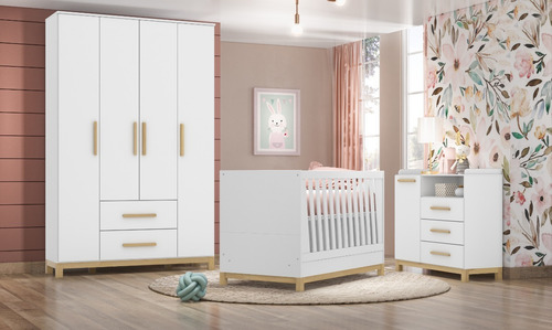 Imagen 5 de 8 de Ropero Armario Placard Dormitorio Ropero Closet 4 Puertas