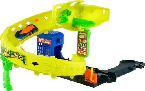 Hot Wheels City Pista Ataque De Serpiente