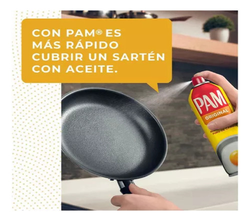 Aceite Puro De Canola Pam Original Latas 2 Pzs Msi