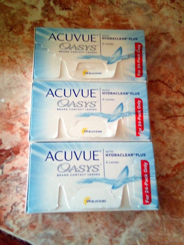 Lentes De Contacto Acuvue Oasys 