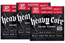 Comprar Dunlop Cuerda Guitarra Electrica 3 Sets Heavy Core 7 10 60
