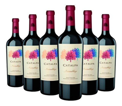 Vino Catalpa Assemblage Caja X 6 X 750ml. - Tupungato