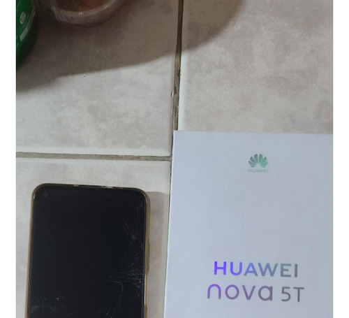 Huawei Nova 5t Dual Sim 128 Gb  Black 8 Gb Ram + Rep Glass