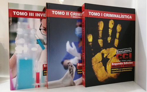 Criminalística Criminología E Investigacion 3 Tomos 