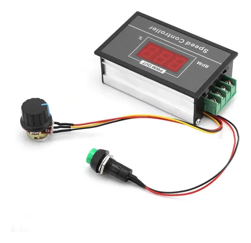 comprar Controlador De Velocidad De Motor Led De 6-60v 30a Pwm Dc