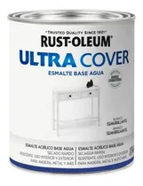 Comprar Esmalte Al Agua Ultra Cover Brochable Rust Oleum 946 Ml Color Blanco Semi Brillante