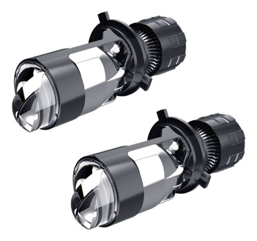 Bombilla Led H4 Superbrillante Para Faros De Coche, Lente Bi