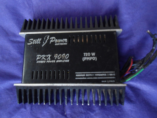 Amplificador Automotivo 720 W Preto (Usado)