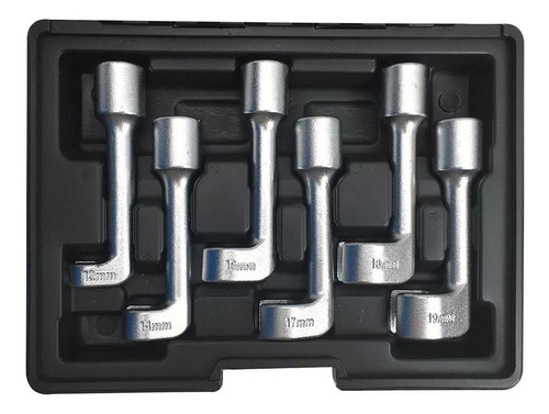 7j 6 Peças Conjunto De Soquete Em Forma De L 12mm 19mm