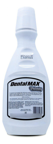 Dental Max Whitening Enjuague Bucal 350 Ml