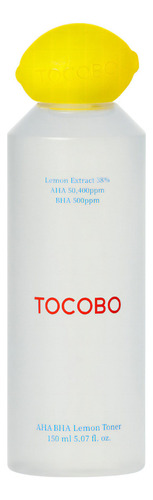 Tocobo Aha Bha Lemon Toner 150 Ml - Exfoliante Facial