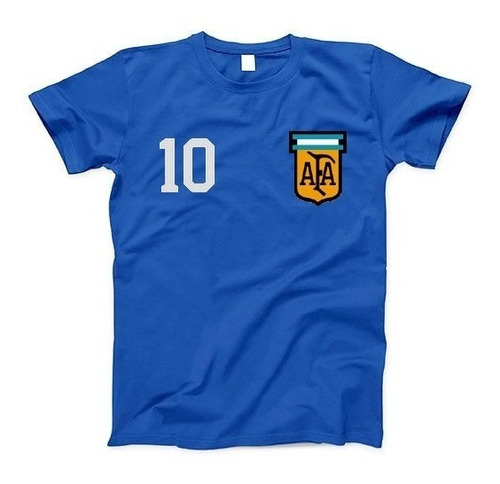 Remera Afa Argentina Retro Mundial 1986 Vs Inglaterra