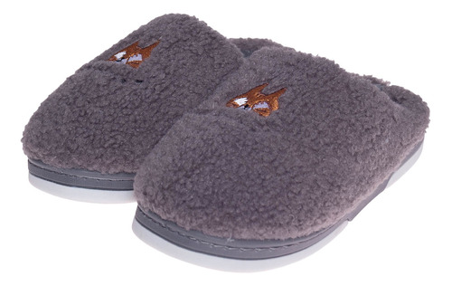 Pantufla Molly Mujer Gris Topsoc