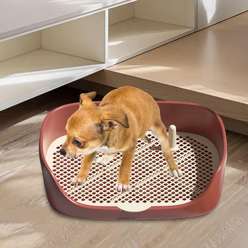 Inodoro Para Perros Y Mascotas, Orinal Para Rojo L