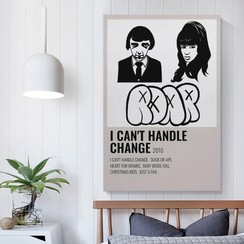 Vaiza I Can't Handle Change - R.o.a.r Canvas Poster Wall
