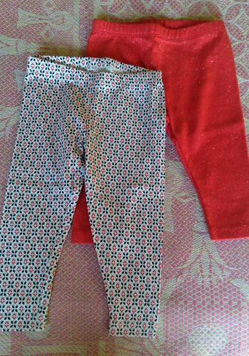 Pantalon Calza Largas Nene  Bebe Pack X 2