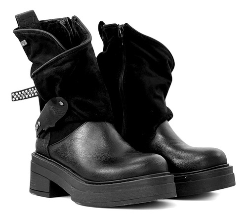 Botas Eco Cuero Plataforma Mujer Anca & Co Vittoria