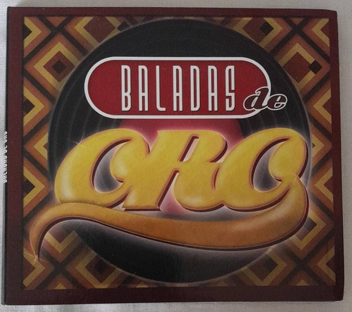 Baladas De Oro. Cd Original Usado. Qqf. Ag.