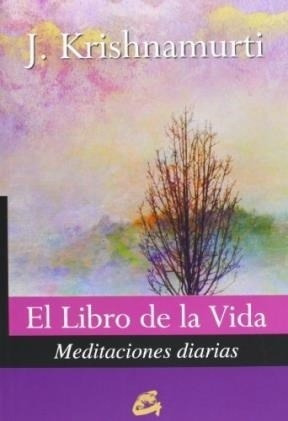 Imagen 1 de 3 de El Libro De La Vida, Krishnamurti, Gaia