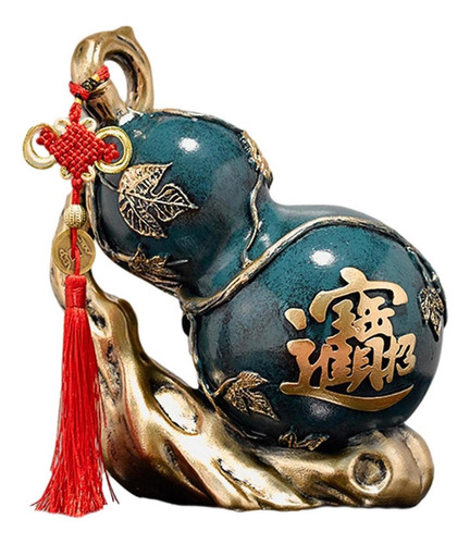 . Feng Shui Estatua Wu Lou Riqueza Prosperidad Escultura
