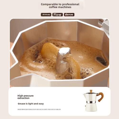 Cafetera Manual Pakchoice Negra Misteriosa 150ml 3 Tazas