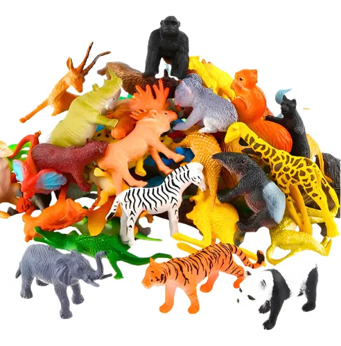 Juguete Animales Promo 10+1 Figuras Divertidas Plástico