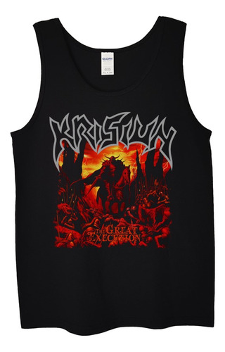 Polera Musculosa Krisiun The Great Executi Metal Abominatron