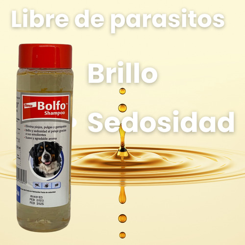 Shampoo Antipulgas Y Garrapatas Mascotas