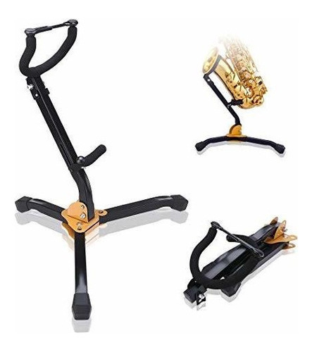 Soporte De Saxofon Lolunut Soporte De Saxofon Plegable De Al